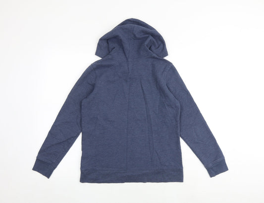 Gap Womens Blue Cotton Pullover Hoodie Size S Pullover