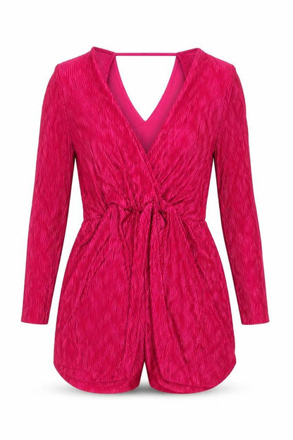 Womens UK Size XL Only One-Piece Pink Playsuit
