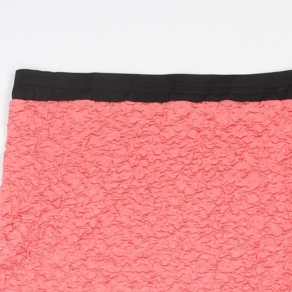Pilot Womens Pink Polyester Bandage Skirt Size 12
