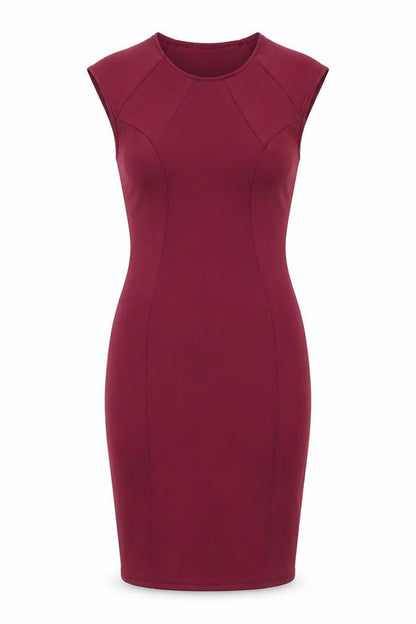 B-You Womens Purple Polyester Bodycon Size 10 Round Neck Pullover
