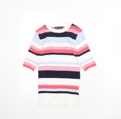 Womens UK Size 8 Marks and Spencer Multicoloured Pullover Jumper