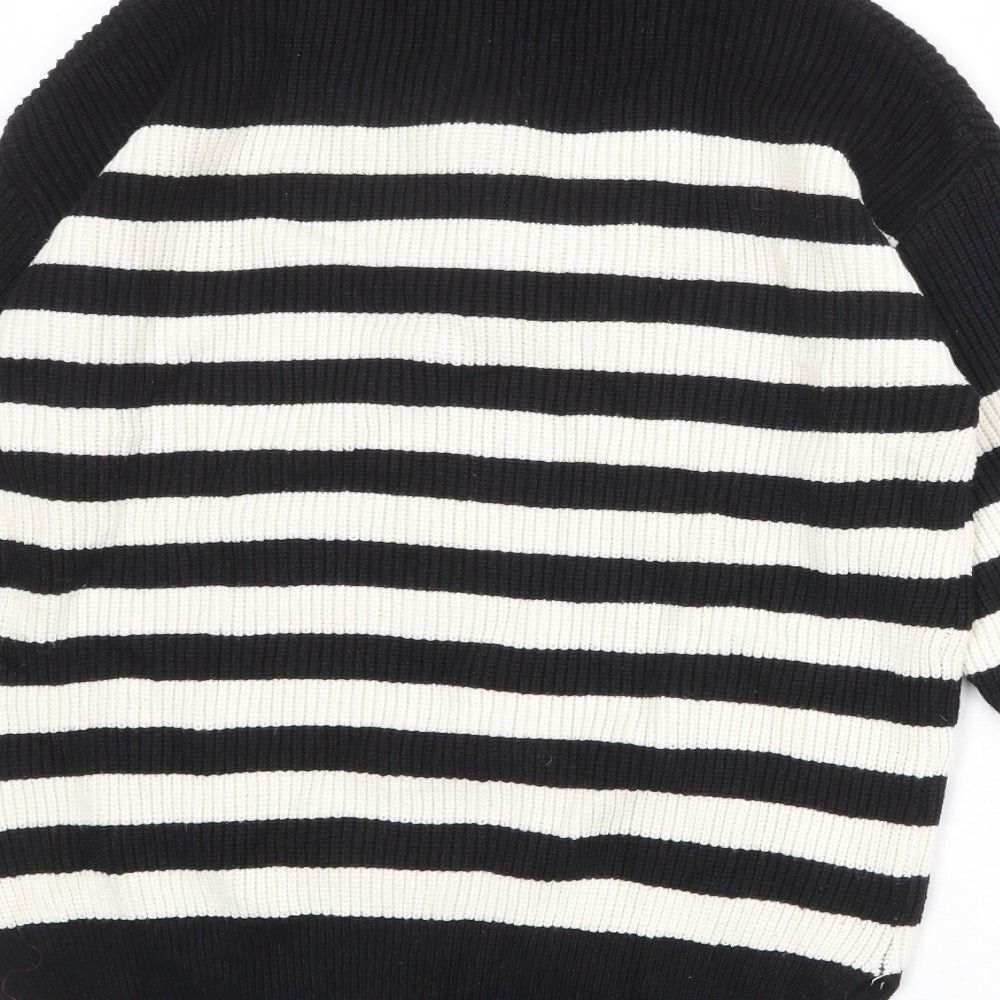 Womens UK Size 10 Izabel London Black Pullover Jumper