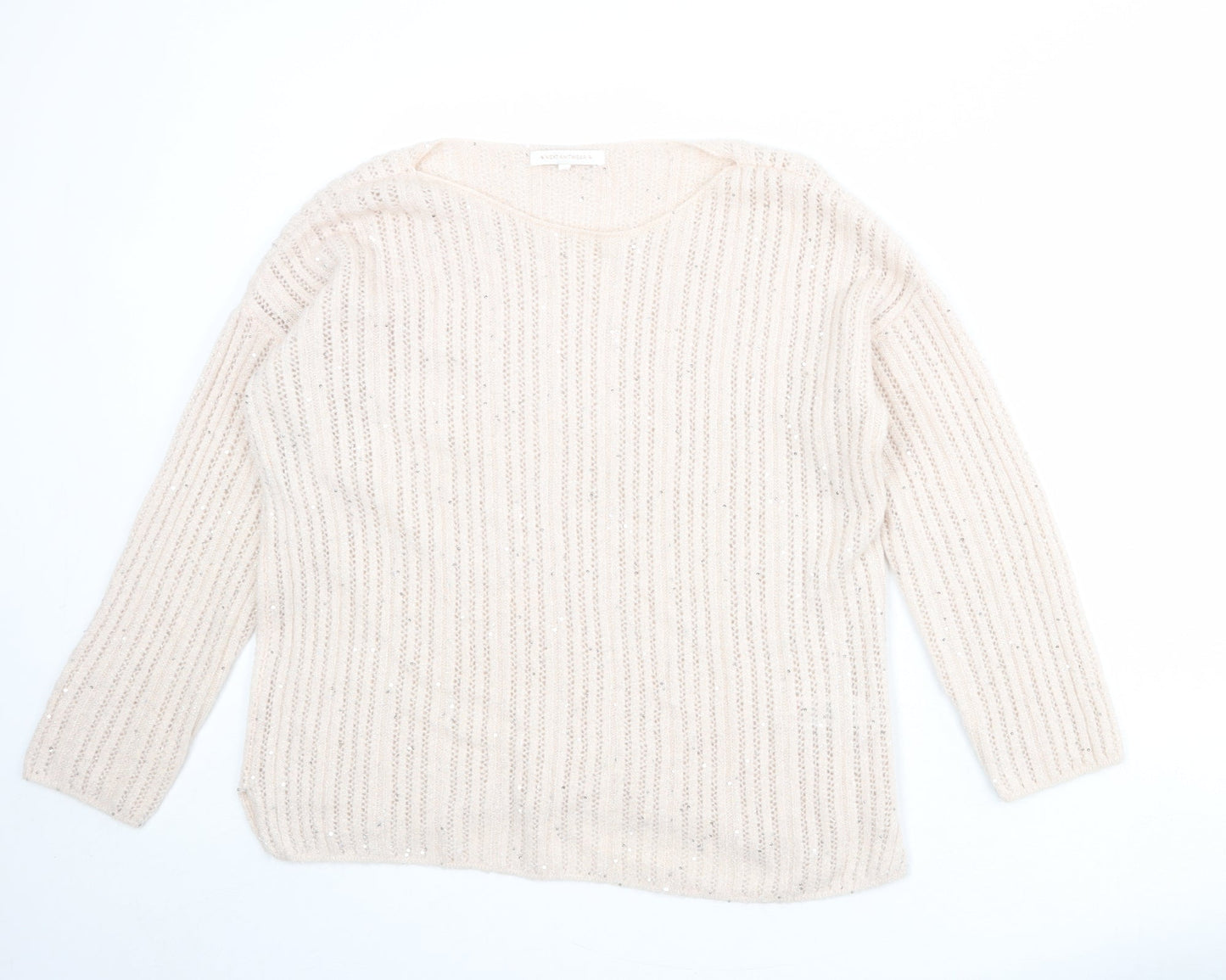 Womens UK Size L NEXT Pink Pullover Jumper