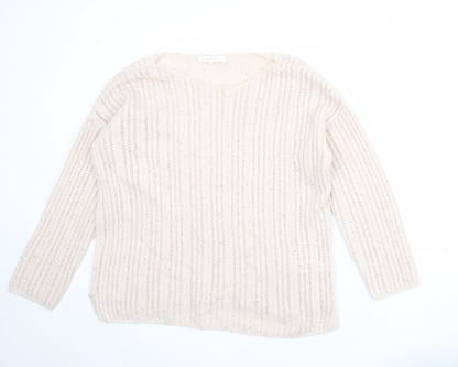 Womens UK Size L NEXT Pink Pullover Jumper