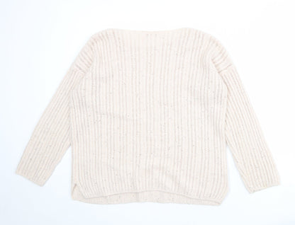 Womens UK Size L NEXT Pink Pullover Jumper