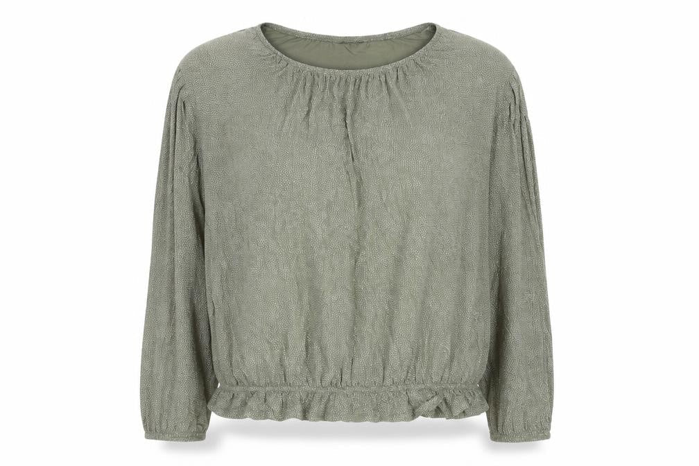 Womens UK Size 12 M&Co Green Basic Blouse