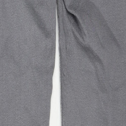 Dorothy Perkins Womens Grey Cotton Skinny Jeans Size 8 Regular Zip