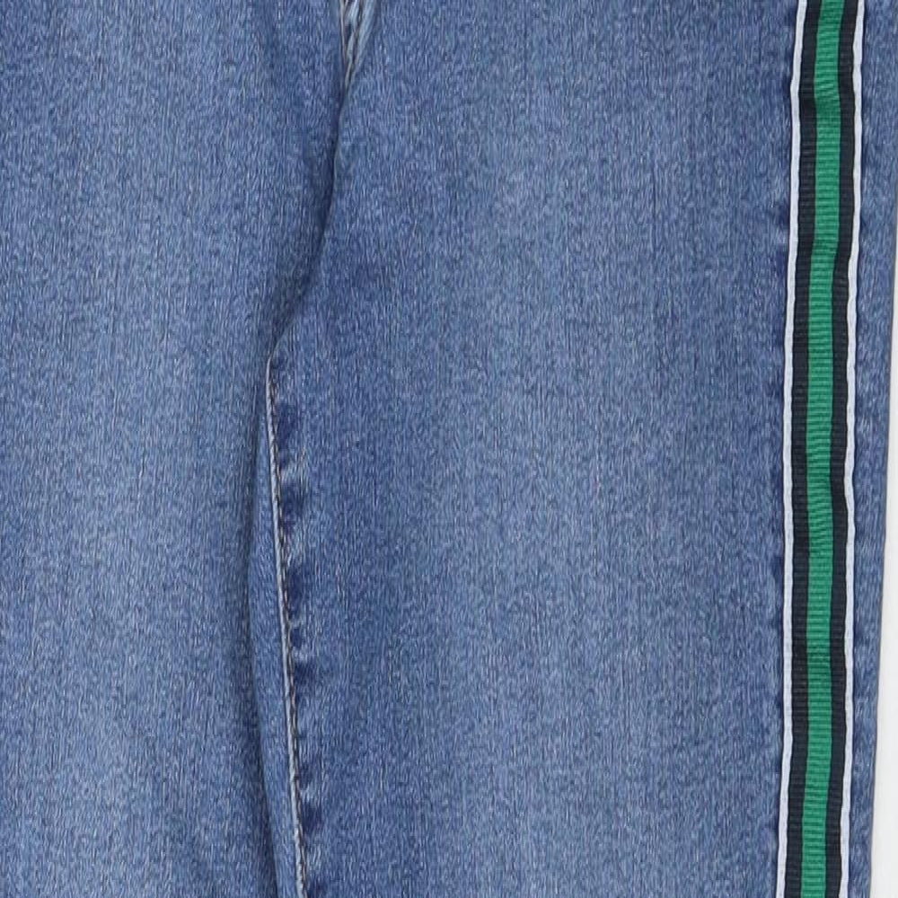 Womens UK Size 12 H&M Regular Fit Skinny Blue Jeans