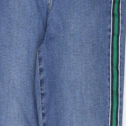Womens UK Size 12 H&M Regular Fit Skinny Blue Jeans