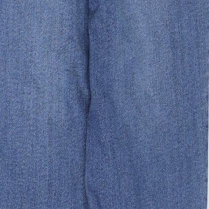 Womens UK Size 12 H&M Regular Fit Skinny Blue Jeans