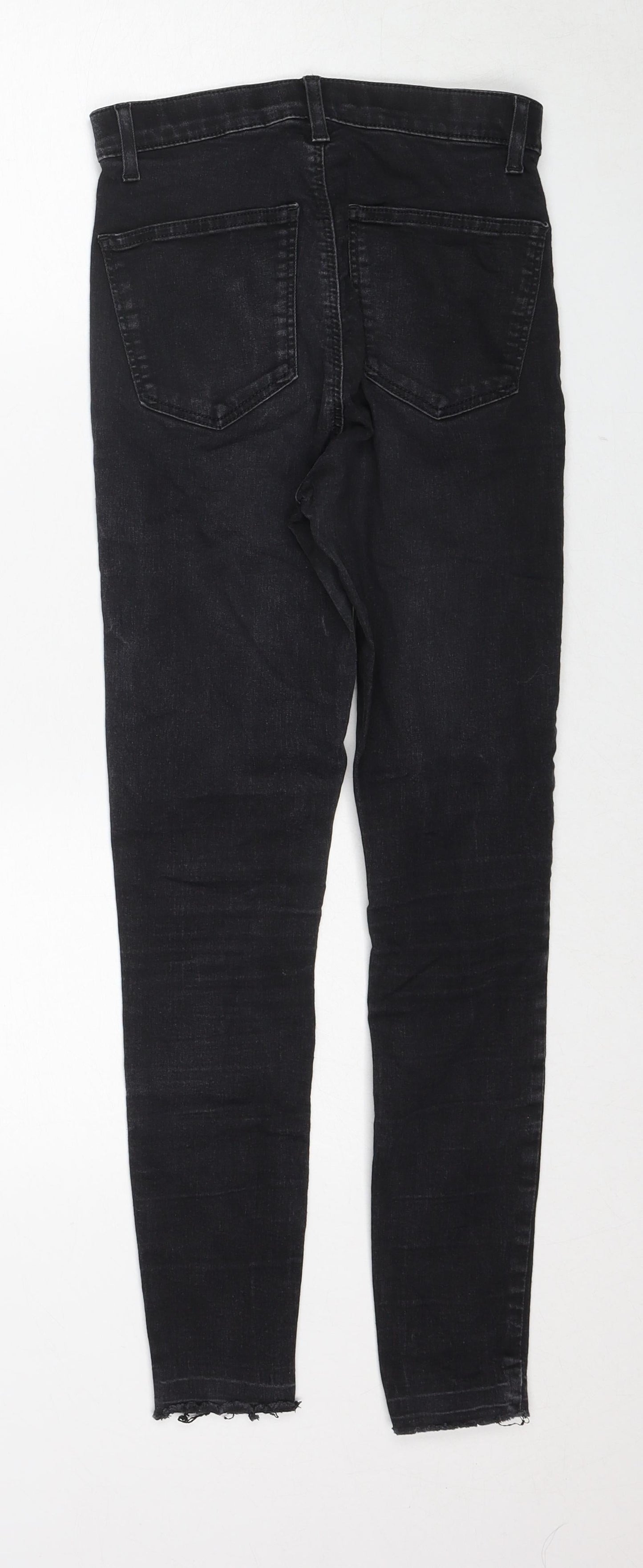 Womens UK Size 28 Topshop Regular Fit Skinny Black Jeans