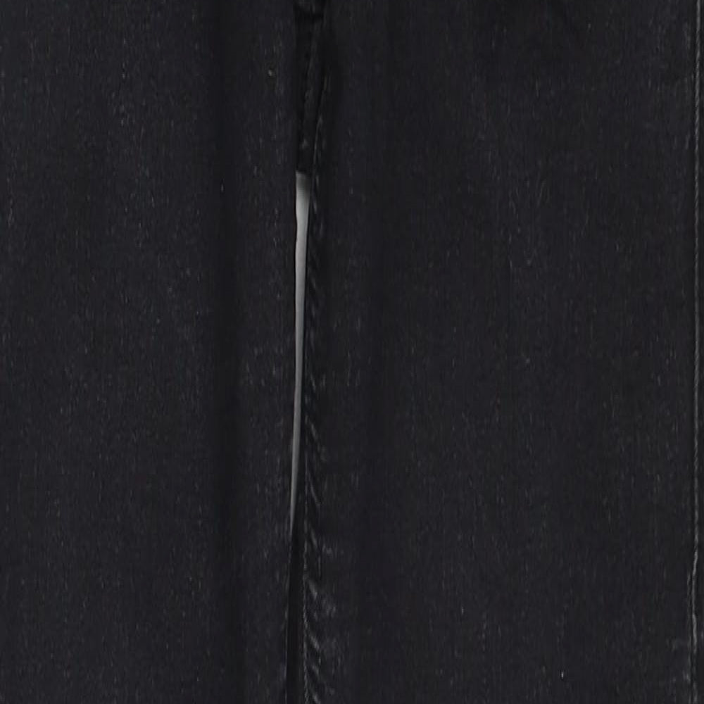 Womens UK Size 28 Topshop Regular Fit Skinny Black Jeans