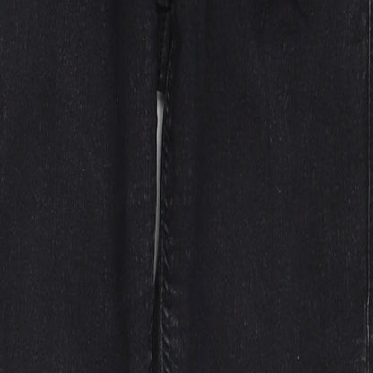 Womens UK Size 28 Topshop Regular Fit Skinny Black Jeans