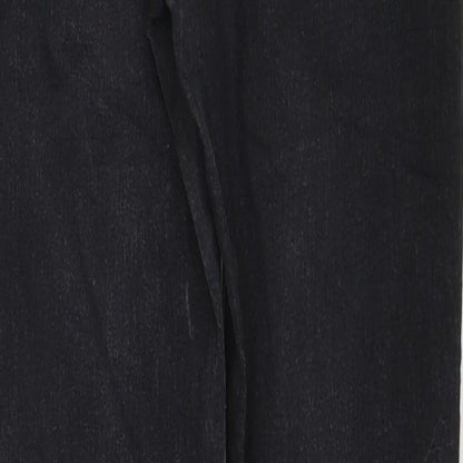 Womens UK Size 28 Topshop Regular Fit Skinny Black Jeans