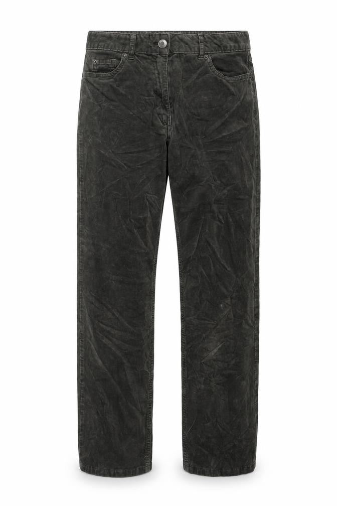 Womens UK Size 8 Marks and Spencer Regular Fit  Green Trousers