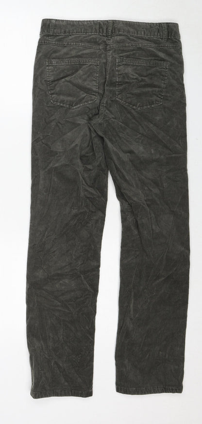Womens UK Size 8 Marks and Spencer Regular Fit  Green Trousers