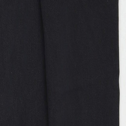 Topshop Womens Black Cotton Skinny Jeans Size 26 in L32 in Regular Zip