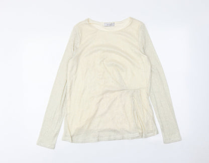 Womens UK Size 14 Per Una Ivory Basic Blouse