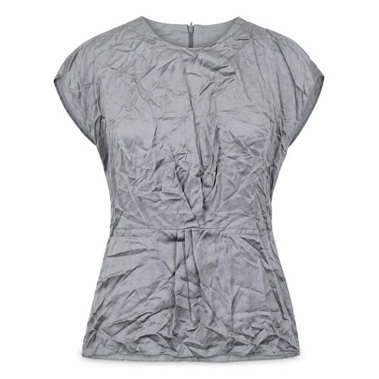 Womens UK Size 6 Autograph Grey Basic Blouse