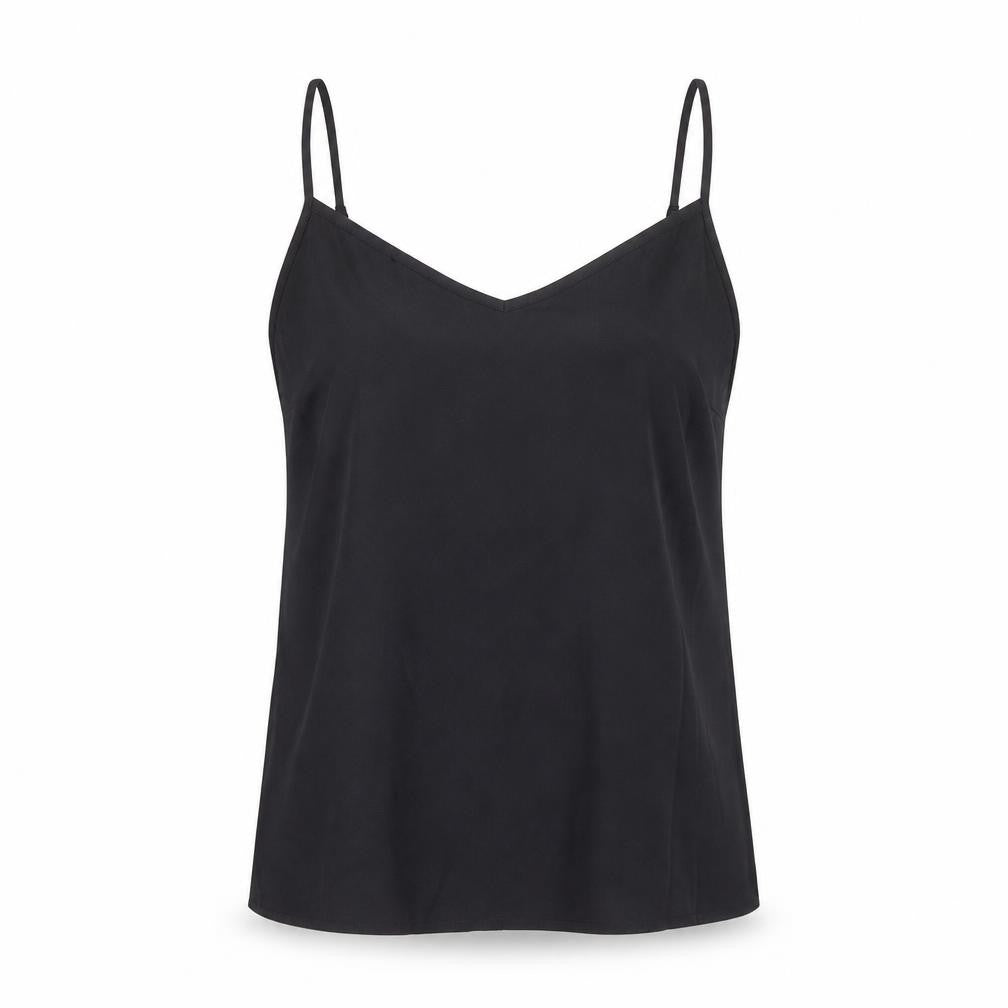 Womens UK Size 10 Marks and Spencer Black Basic Tank