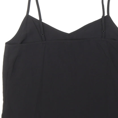 Womens UK Size 10 Marks and Spencer Black Basic Tank