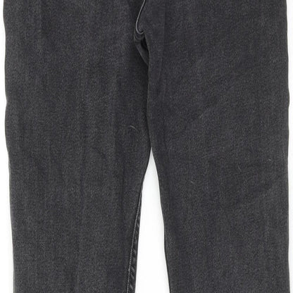 H&M Mens Grey Cotton Skinny Jeans Size 29 in L32 in Slim Zip