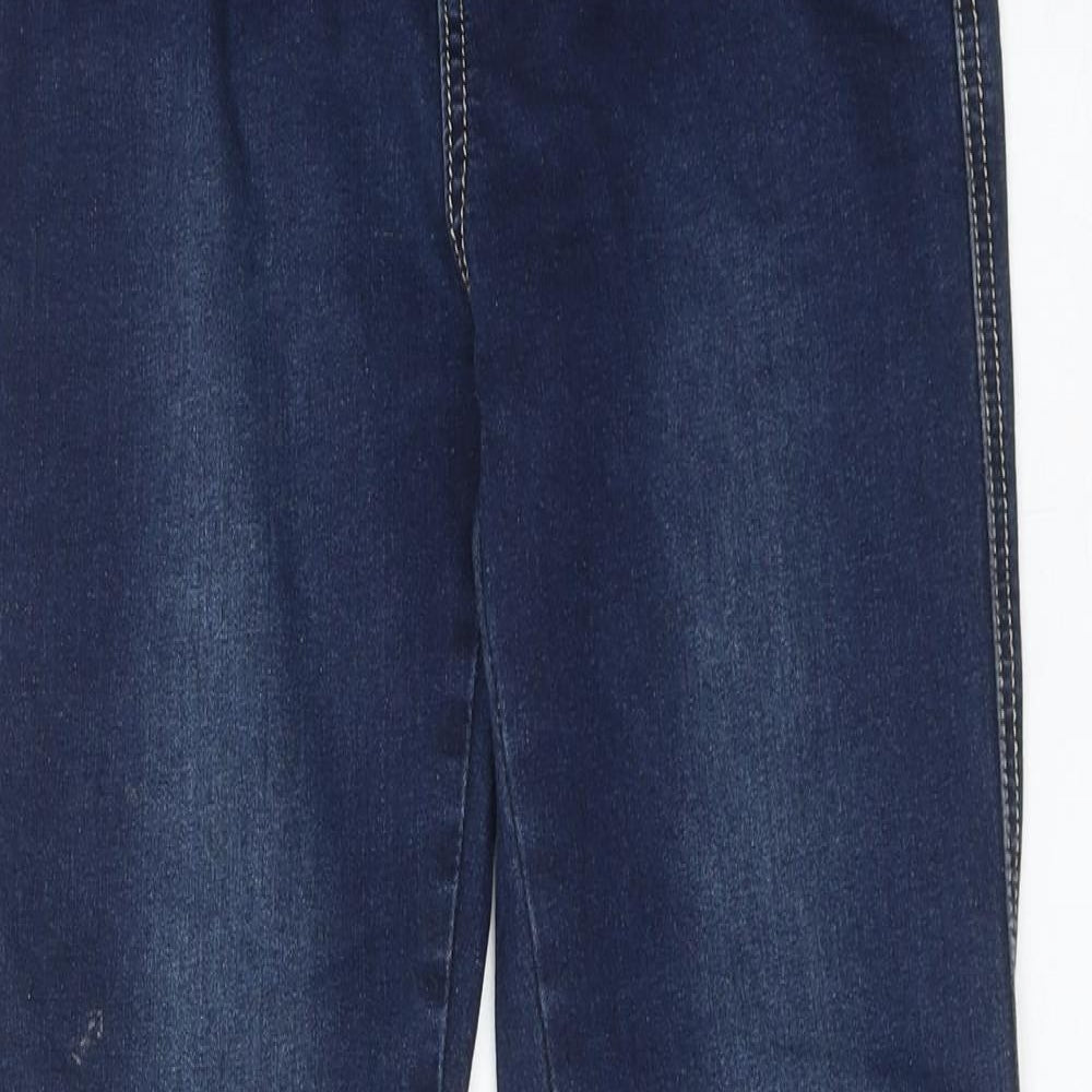 Womens UK Size 10 Denim Club Regular Fit Skinny Blue Jeans