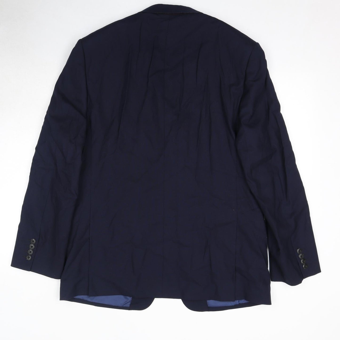 Mens UK Size 42 Marks and Spencer Regular Blue Suit Jacket