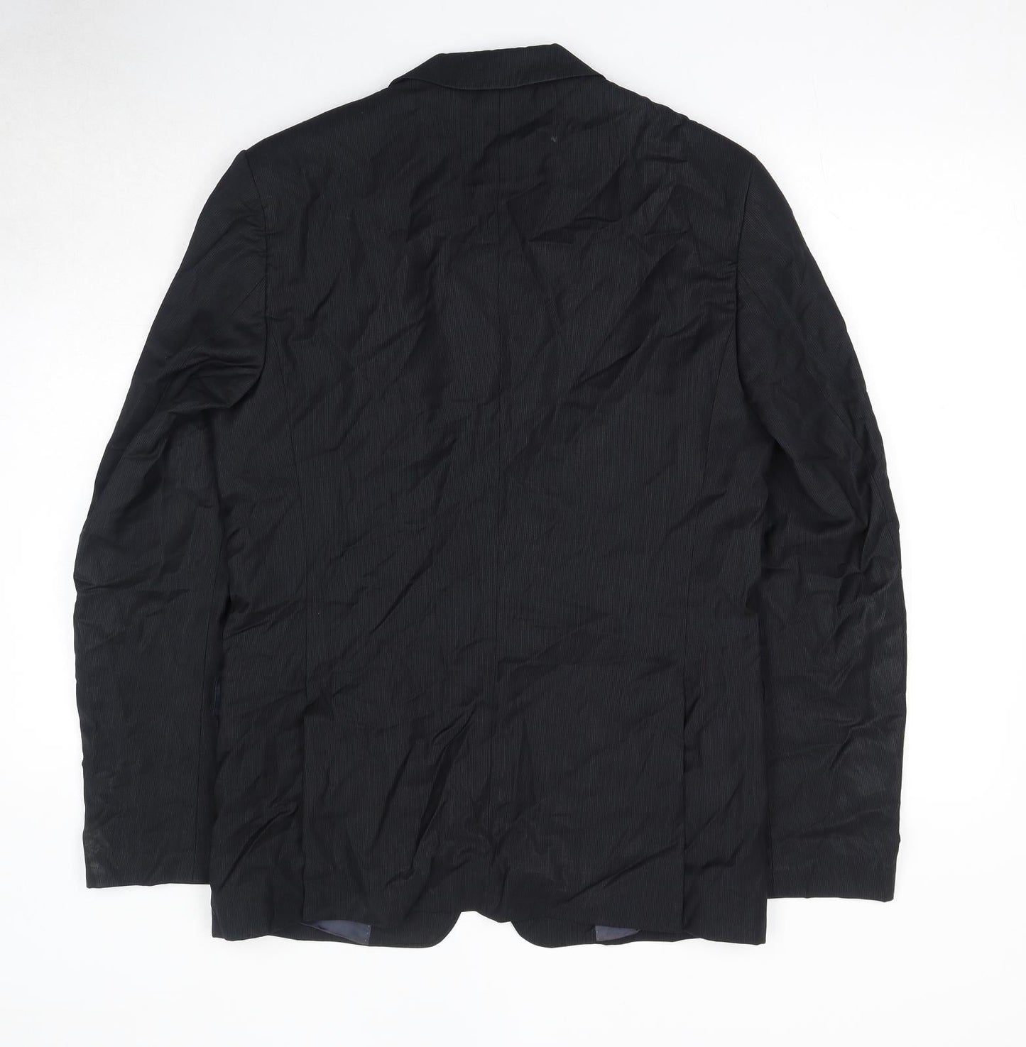 Mens UK Size S Zara Regular Black Suit Jacket