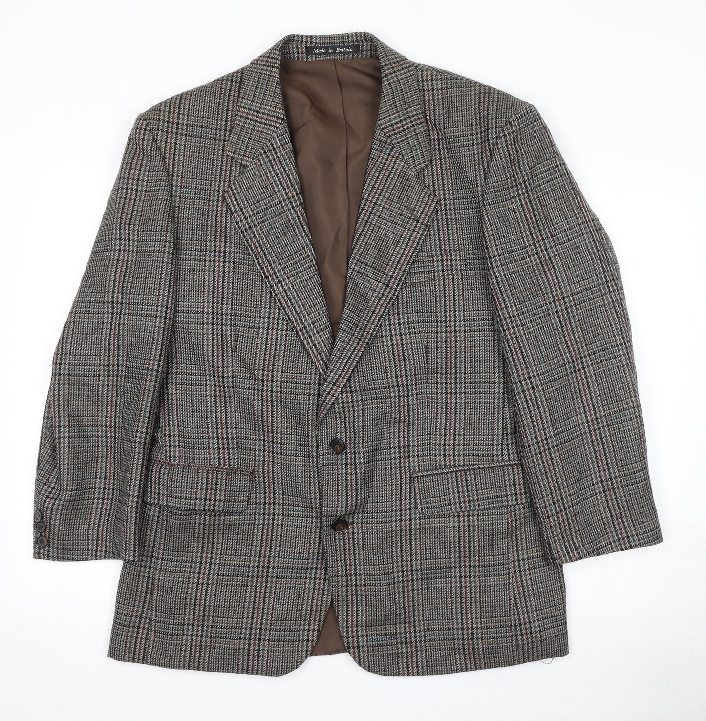 Mens UK Size 40 Dunn & Co Regular Grey Suit Jacket