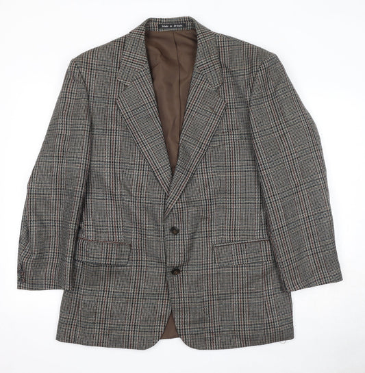 Mens UK Size 40 Dunn & Co Regular Grey Suit Jacket