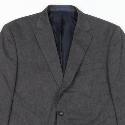 Mens UK Size 40 Marks and Spencer Regular Grey Suit Jacket