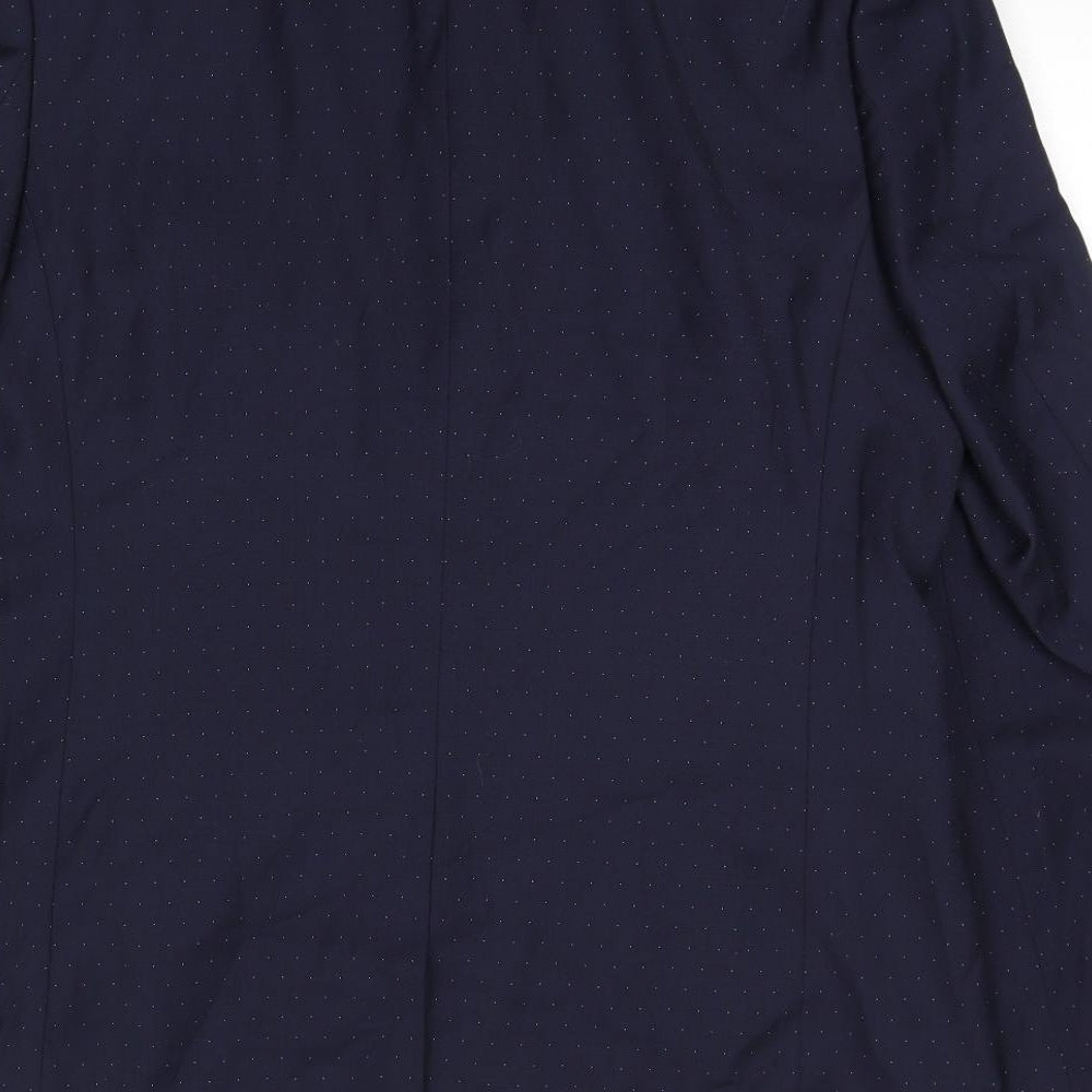 Mens UK Size 40 Topman Regular Blue Suit Jacket