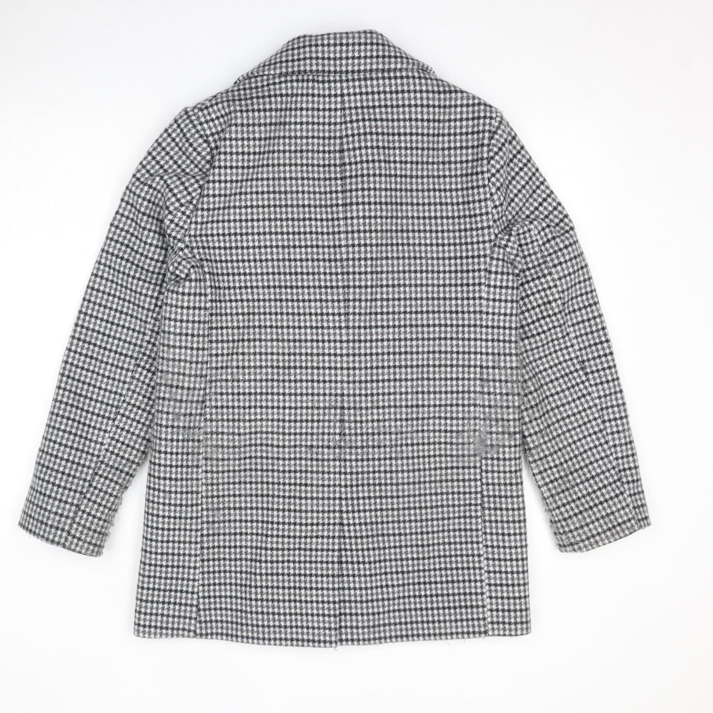 Womens UK Size 10 Marks and Spencer Grey Pea Coat