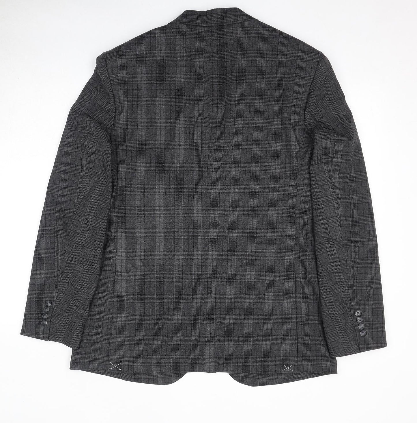 Mens UK Size 42 Marks and Spencer Regular Grey Suit Jacket