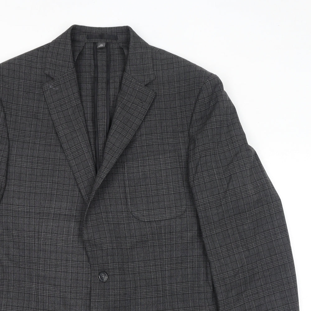 Mens UK Size 42 Marks and Spencer Regular Grey Suit Jacket