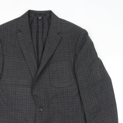 Mens UK Size 42 Marks and Spencer Regular Grey Suit Jacket