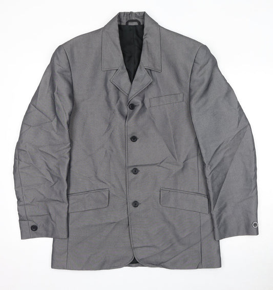 Mens UK Size 38 Stonebridge Regular Grey Suit Jacket