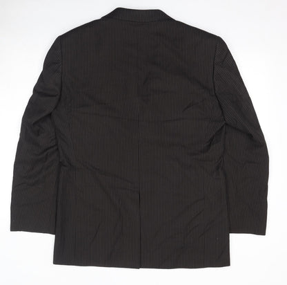 Mens UK Size 40 Fellini Regular Brown Suit Jacket