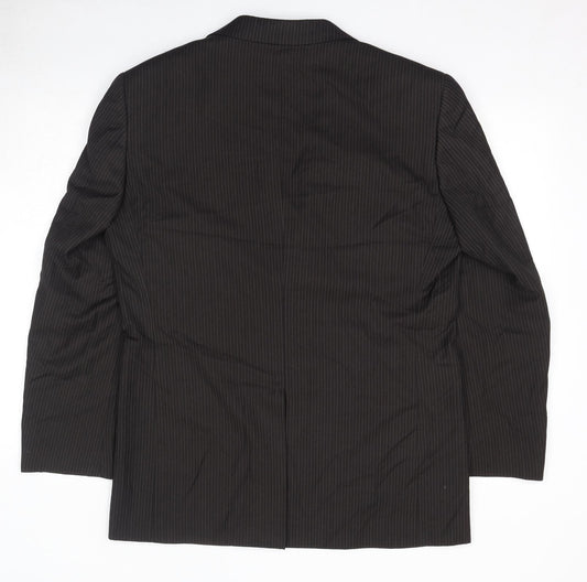 Mens UK Size 40 Fellini Regular Brown Suit Jacket