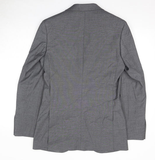 Mens UK Size 36 Marks and Spencer Regular Grey Suit Jacket