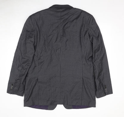 Mens UK Size 50 Savoy Taylors Guild Regular Grey Suit Jacket