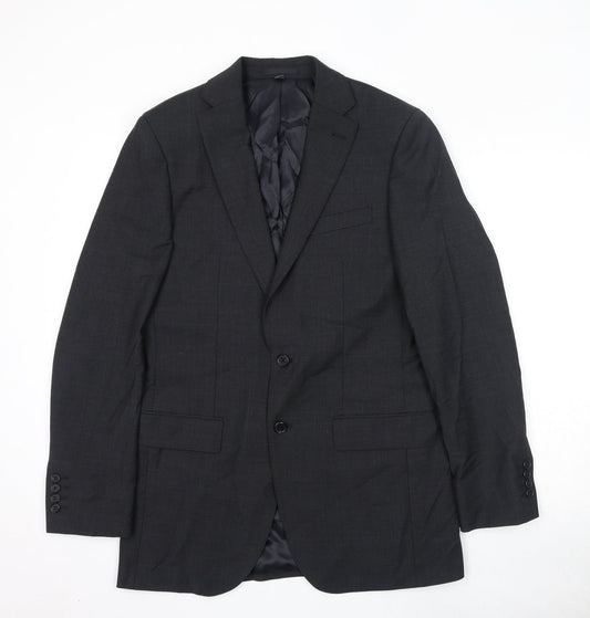Mens UK Size 38 Marks and Spencer Regular Grey Suit Jacket