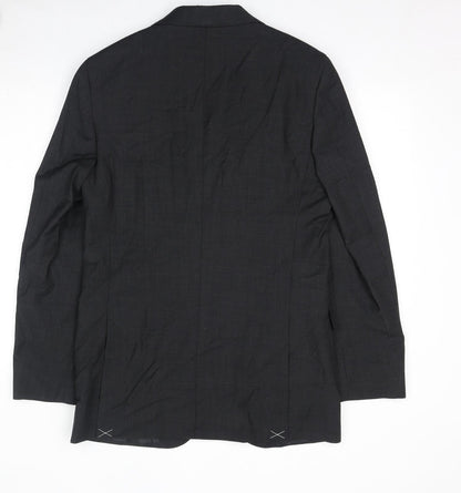 Mens UK Size 38 Marks and Spencer Regular Grey Suit Jacket