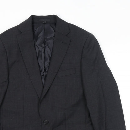 Mens UK Size 38 Marks and Spencer Regular Grey Suit Jacket