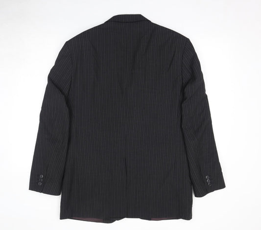 Mens UK Size 40 Marks and Spencer Regular Black Suit Jacket
