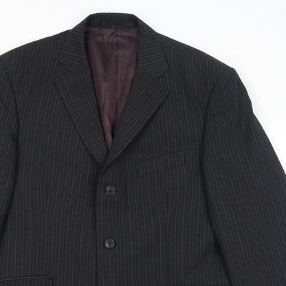Mens UK Size 40 Marks and Spencer Regular Black Suit Jacket