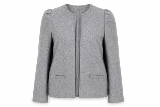 Womens UK Size 10 Topshop Grey Jacket