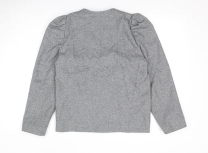Womens UK Size 10 Topshop Grey Jacket
