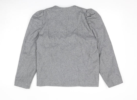 Womens UK Size 10 Topshop Grey Jacket